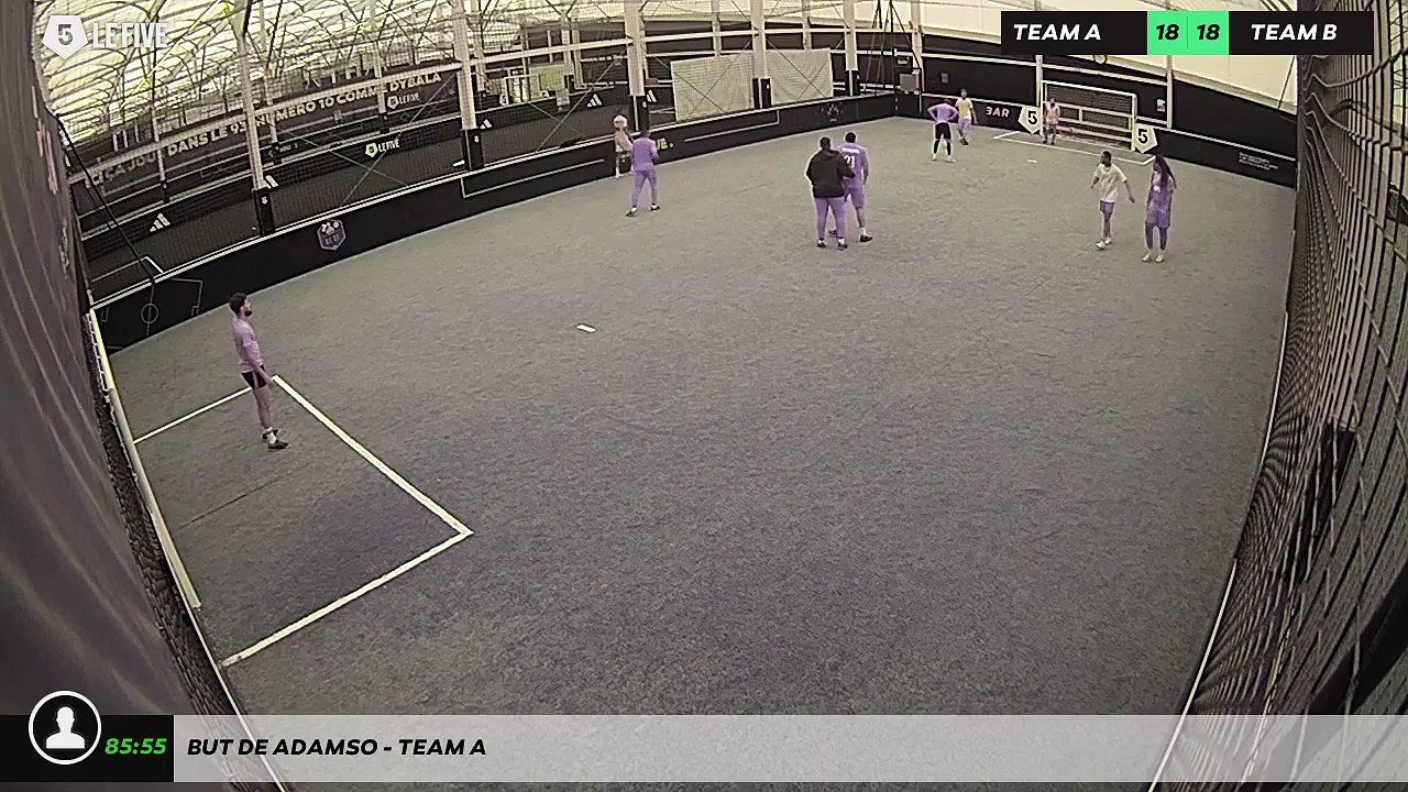 But de Adamso - Team A