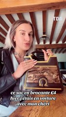 Elle trouve un sac vintage en brocante et fait une heureuse découverte