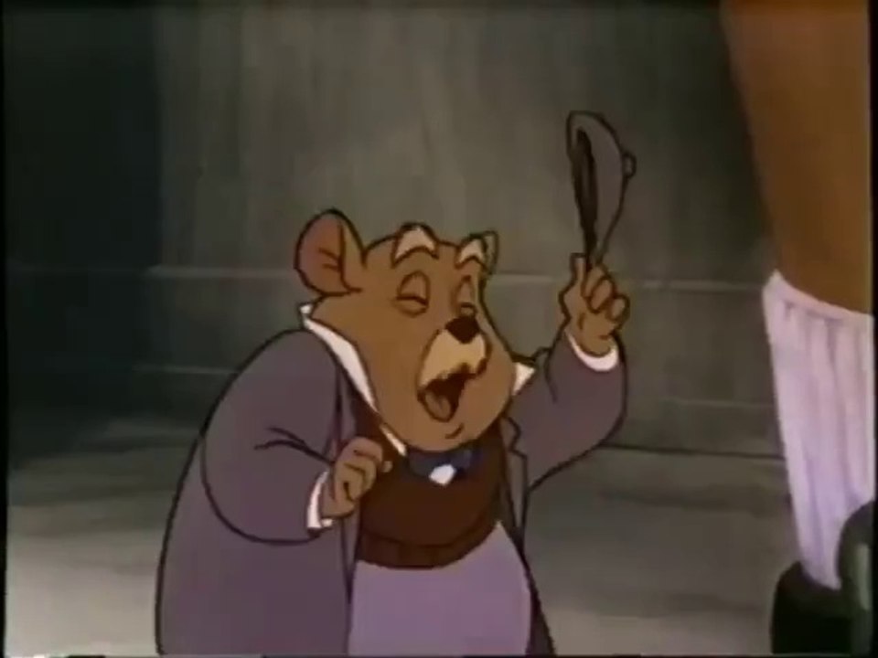 The Great Mouse Detective (1986) - "Toy Store" Scene [VHS Capture]