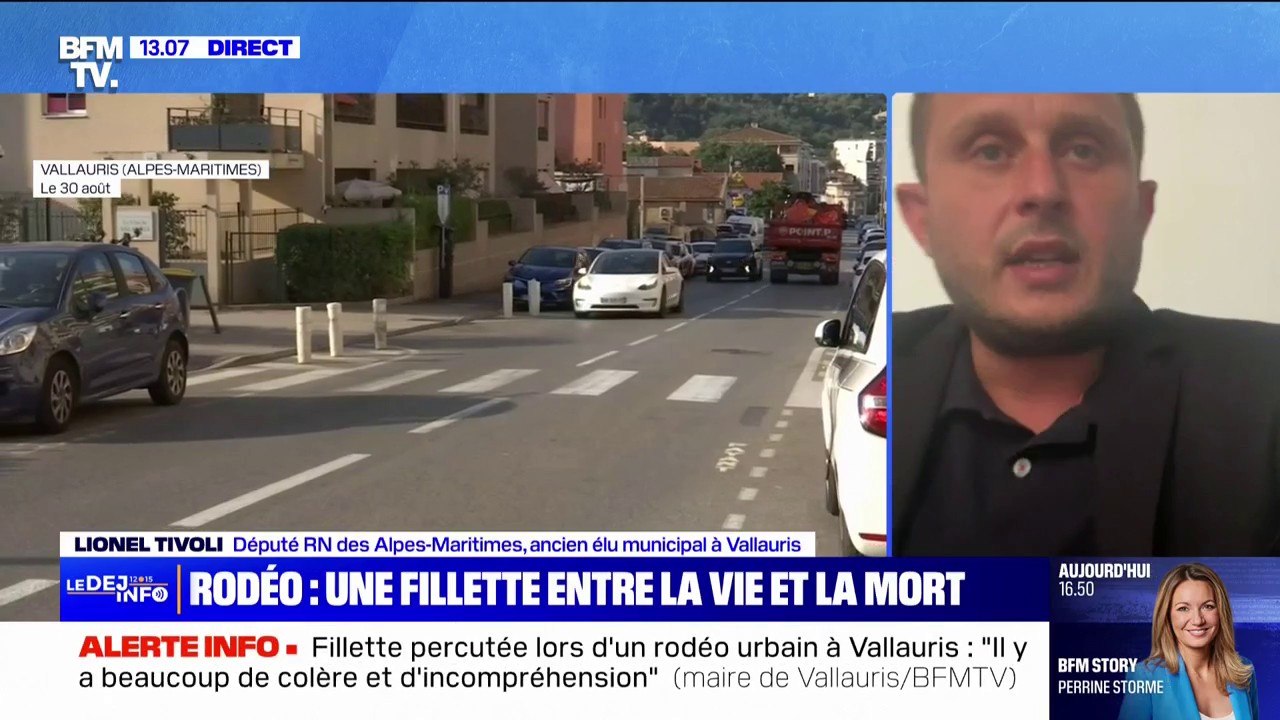 "Le rodéo urbain est devenu normal et monnaie courante", assure Lionel Tivoli, député RN des Alpes-Maritimes