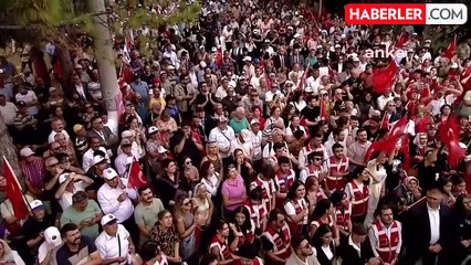 CHP Genel Başkanı Özgür Özel, Dumlupınar'da Halka Seslendi