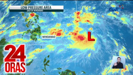 LPA sa silangang Mindanao, inaasahang magiging bagyo at papasok sa loob ng PAR | 24 Oras