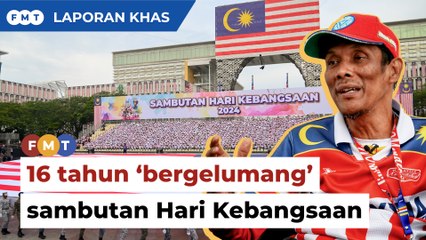 16 tahun 'bergelumang' serikan sambutan Hari Kebangsaan