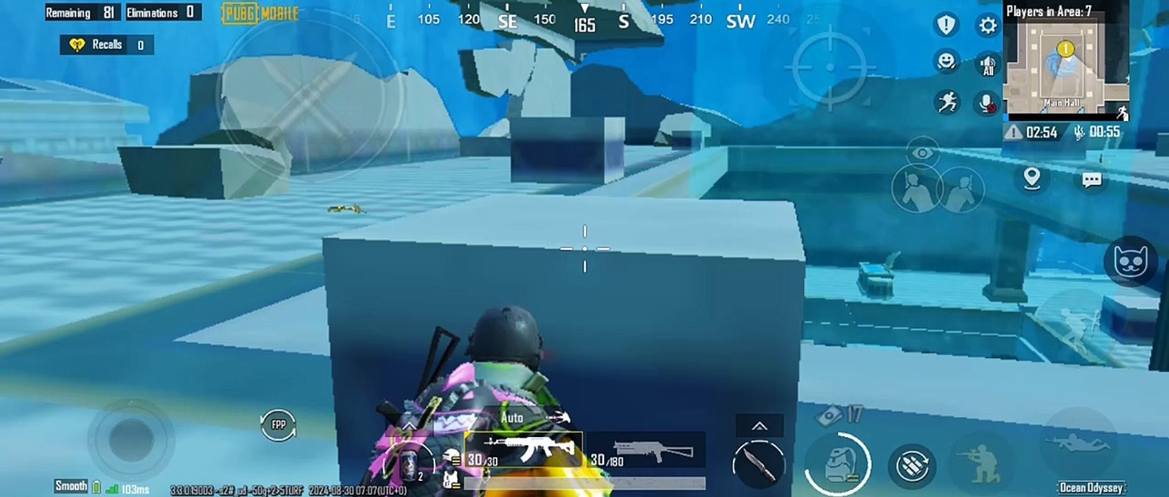 Fight with pro player