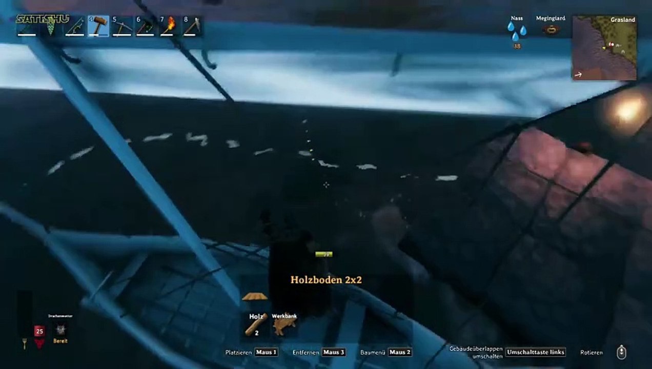 Ob Sturm, ob Nacht, die Basis wird foran gebracht. | Valheim | Ep. 38