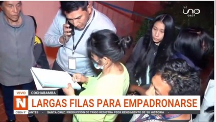 Continúan las largas filas en centros de todo el país en el último día de empadronamiento