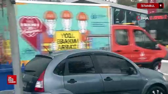 İstanbul Anadolu Yakası'nda sağanak yağış etkili oluyor