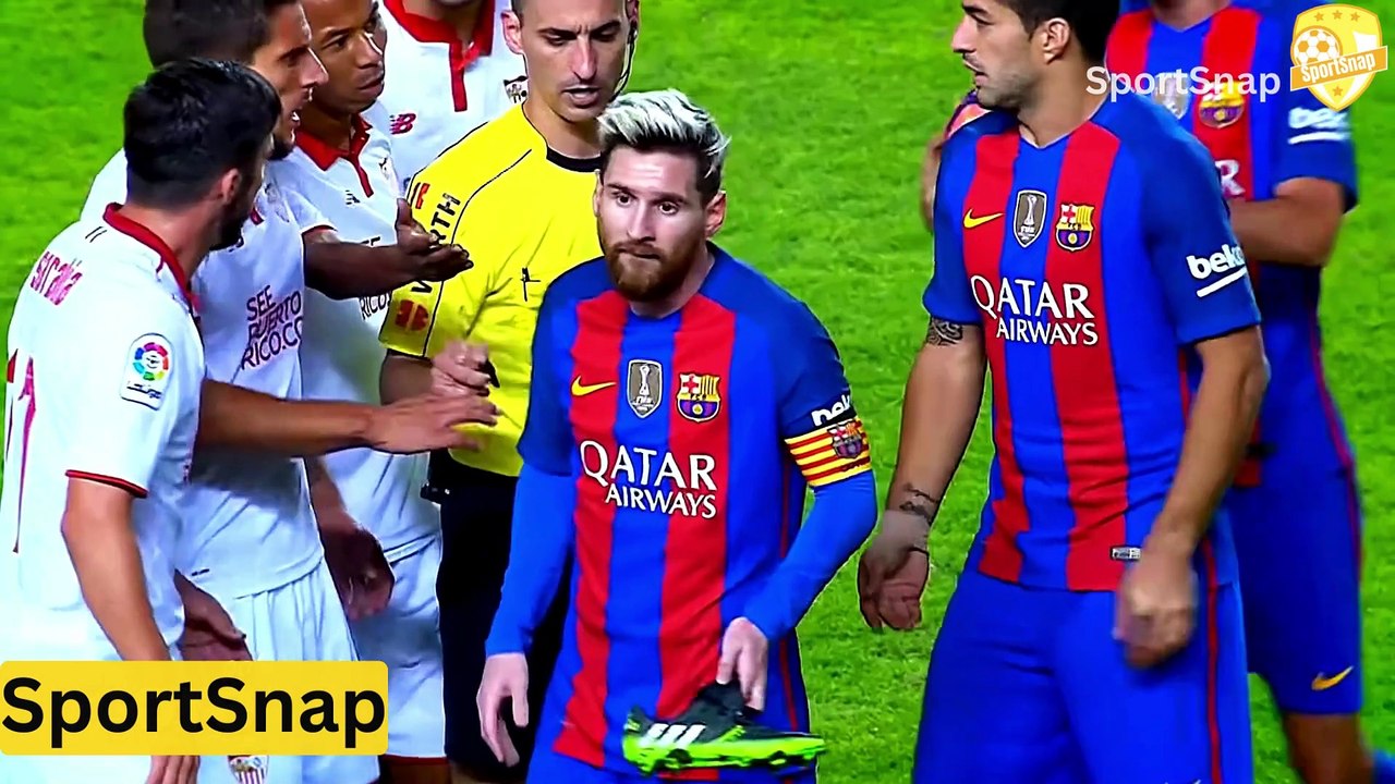 controversial moment in football