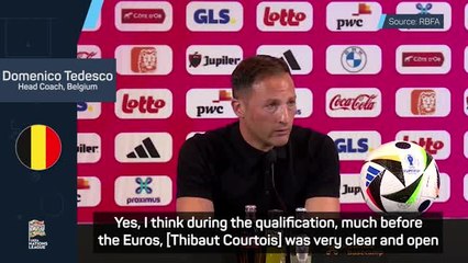 Скачать видео: Tedesco explains Courtois' self-inflicted Belgium exile