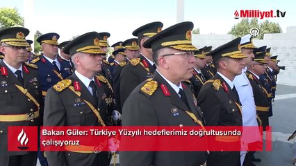 Bakan Güler: Türkiye Yüzyılı hedeflerimiz doğrultusunda çalışıyoruz