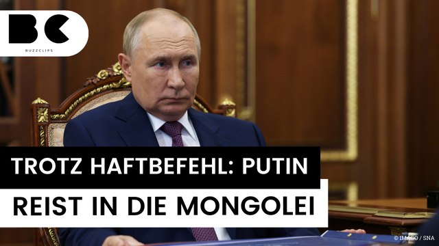Trotz Haftbefehl: Putin plant nächste Woche Mongolei-Reise