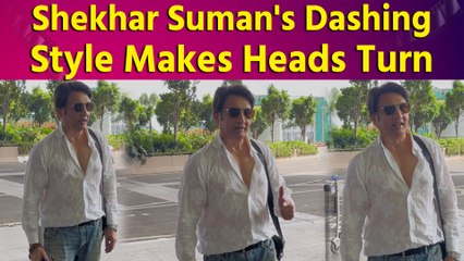 Shekhar Suman Steals the Show with His Suave and Debonair Look