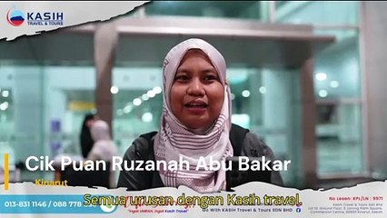 Pakej Umrah Sabah Terbaik | Testimoni 3