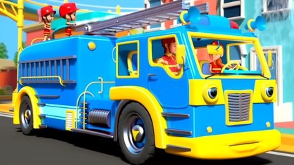 Wheels on the Firetruck, Rescue Team + More Little Treehouse Nursery Rhymes for kids