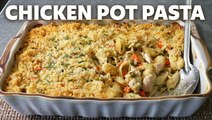 How to Make Chef John's Chicken Pot Pie Pasta Bake