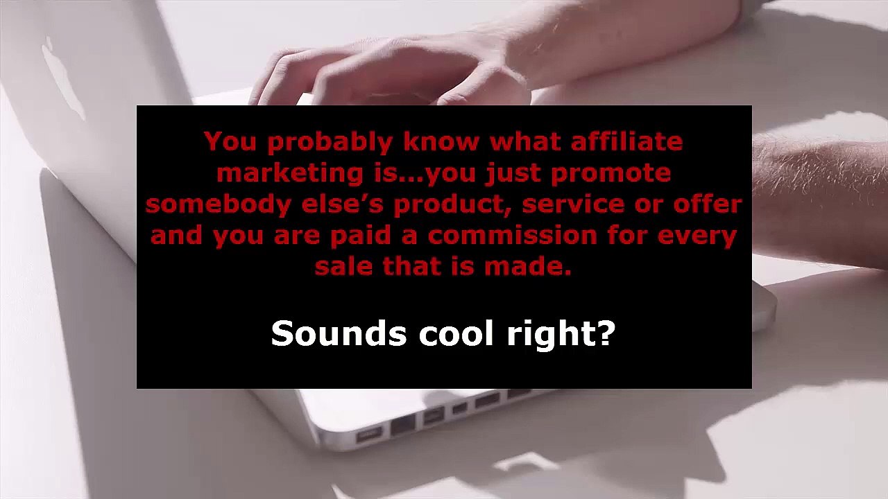Affiliate marketing Intro