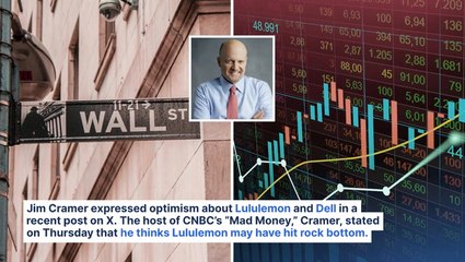 Jim Cramer Says Lululemon 'May Have Bottomed' After Nearly 50% Drop This Year, Strongly Confident About Dell As Stock Surges Over 3% In After-Hours Trading