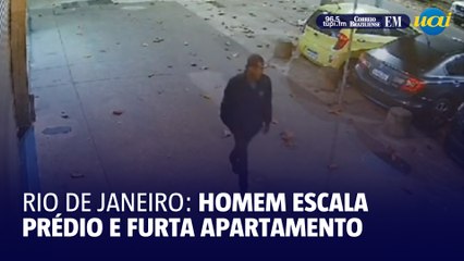 ‘Homem-Aranha do crime’ escala prédio no Leme e furta apartamento