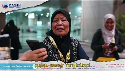 Pakej Umrah Sabah Terbaik | Testimoni 5