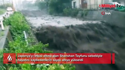 Japonya’yı vuran Shanshan Tayfunu’nda bilanço ağırlaşıyor: En az altı ölü