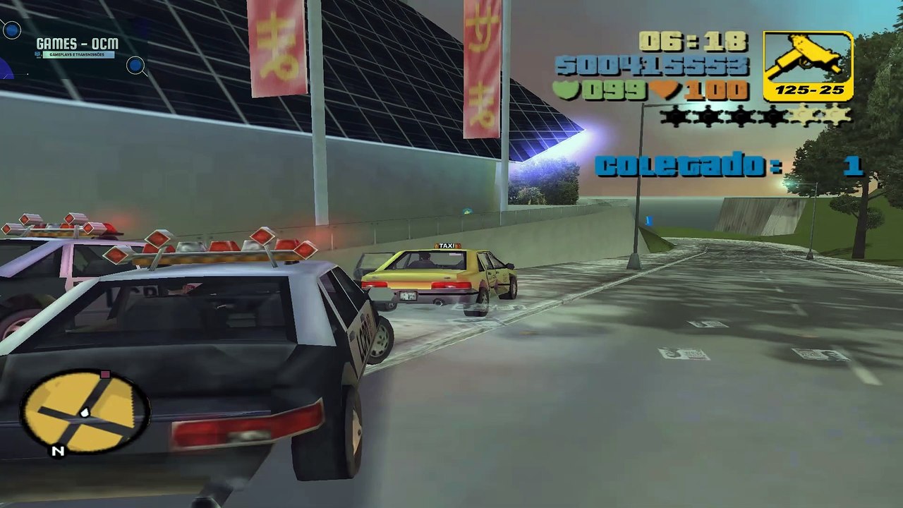 Games OCM - jogando  GTA 3 -  #8