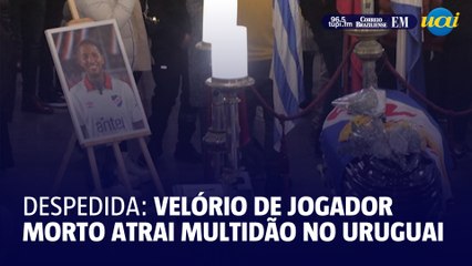 Velório do uruguaio Juan Izquierdo reúne milhares em Montevidéu