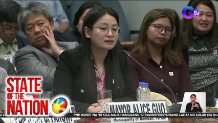 87 counts ng money laundering, inihain sa DOJ laban kay dismissed Mayor Alice Guo at 35 iba pa | SONA