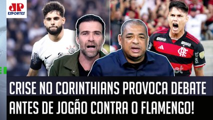 "Cara, a SITUAÇÃO É TÃO RUIM que o Corinthians contra o Flamengo..." OLHA esse DEBATE!