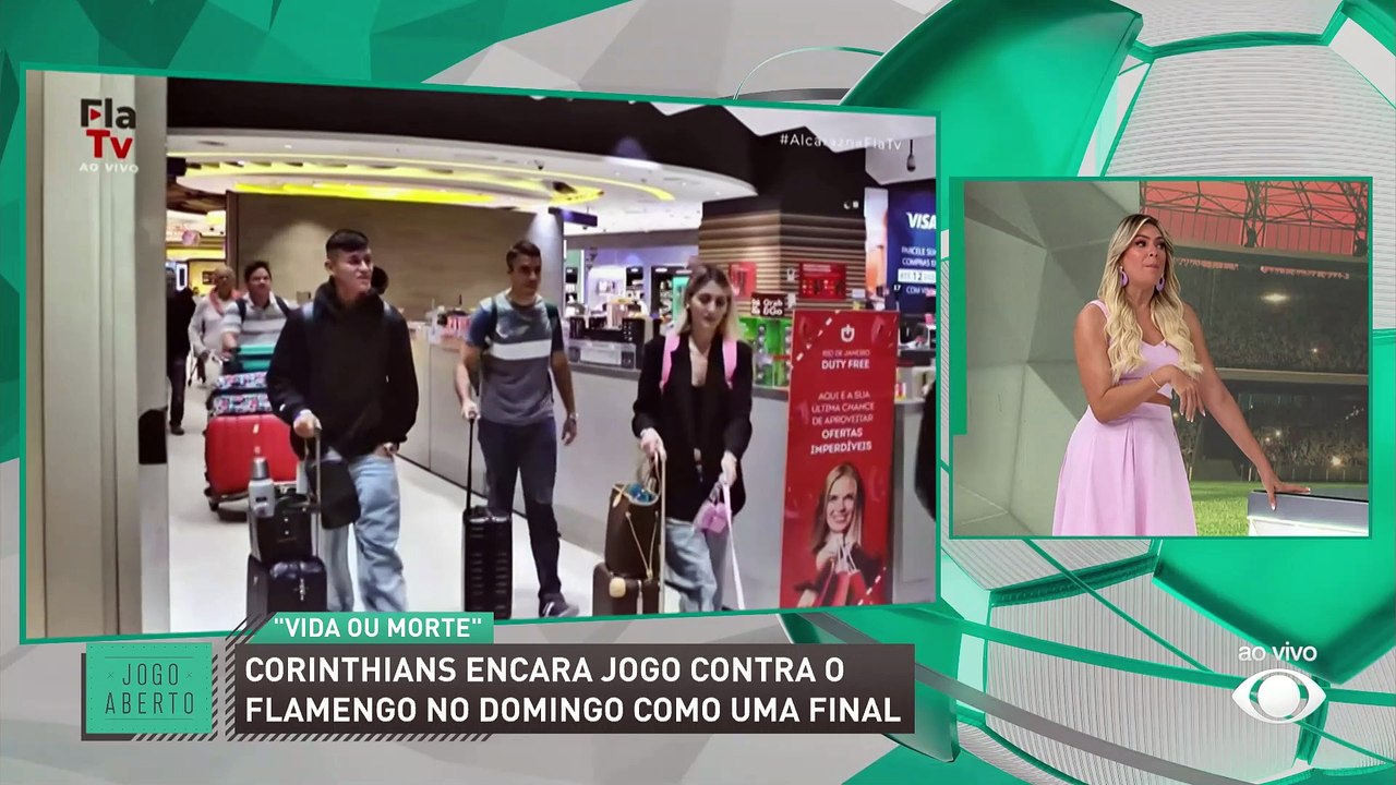 Debate Jogo Aberto: Corinthians pode sonhar com uma vitória sobre o Flamengo? Ou é improvável?