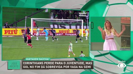 Debate Jogo Aberto: Corinthians tem força para reverter placar contra o Juventude?