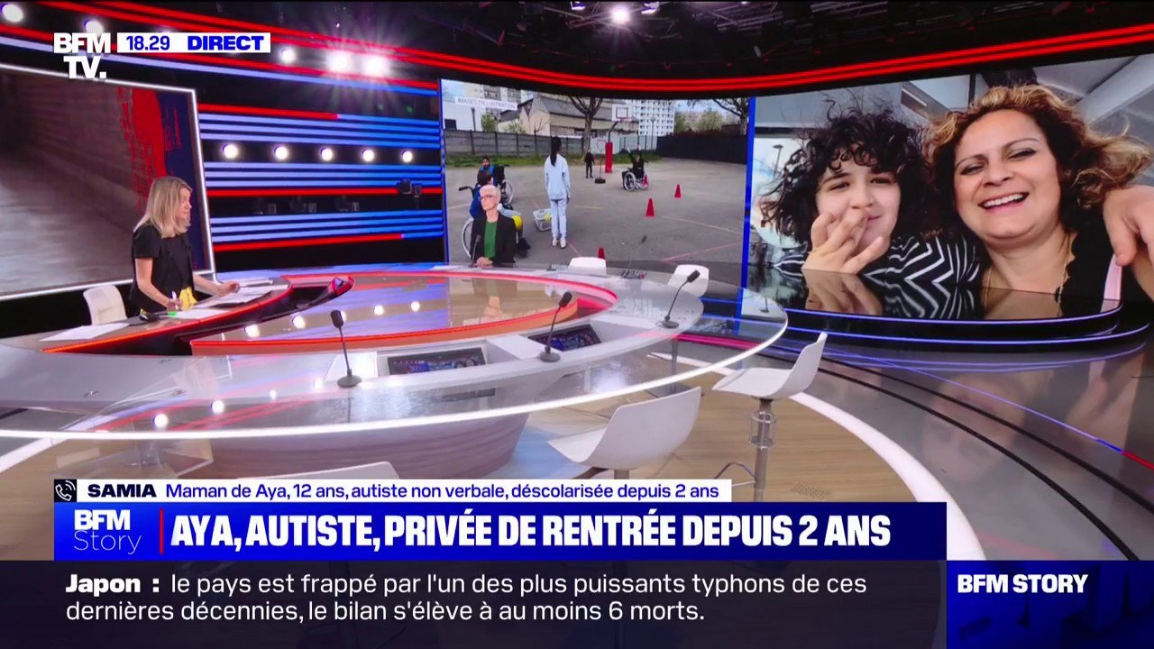 "Je n'ai plus de travail (...), je n'ai plus de vie": Samia, maman d'une enfant autiste déscolarisée, témoigne