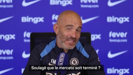 Chelsea - Maresca "soulagé" que le mercato soit bientôt terminé