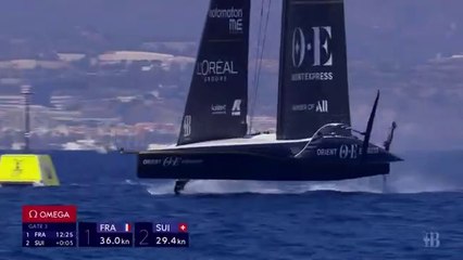 Orient Express Racing Team 2024 / Résumé de la Première Journée de la Louis Vuitton Cup  America's Cup