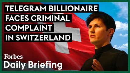Telegram Billionaire, Who Was Arrested In France, Faces Unrelated Criminal Complaint In Switzerland