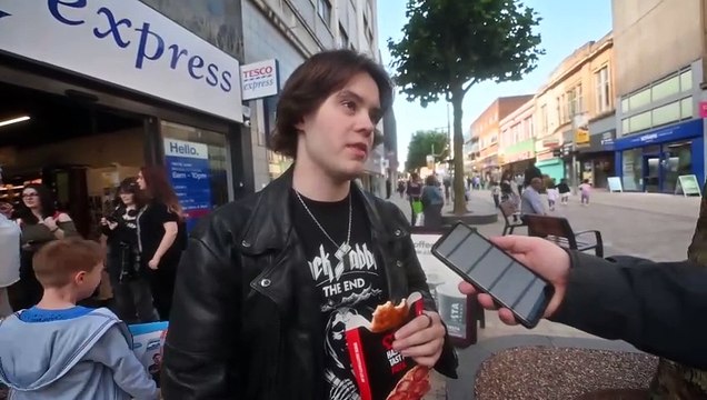 We take to Wolverhampton streets to find out what are peoples choice foods to eat.