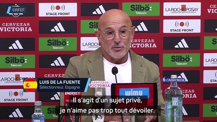 Luis De La Fuente : "Jesús Navas, une légende du football espagnol"