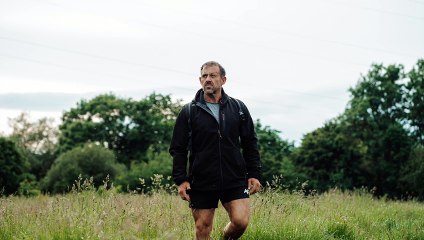 BBC The Traitors star Andrew Jenkins will be walking through Knighton, Gladestry and Talgarth as part of his 1,200km walk across the UK.