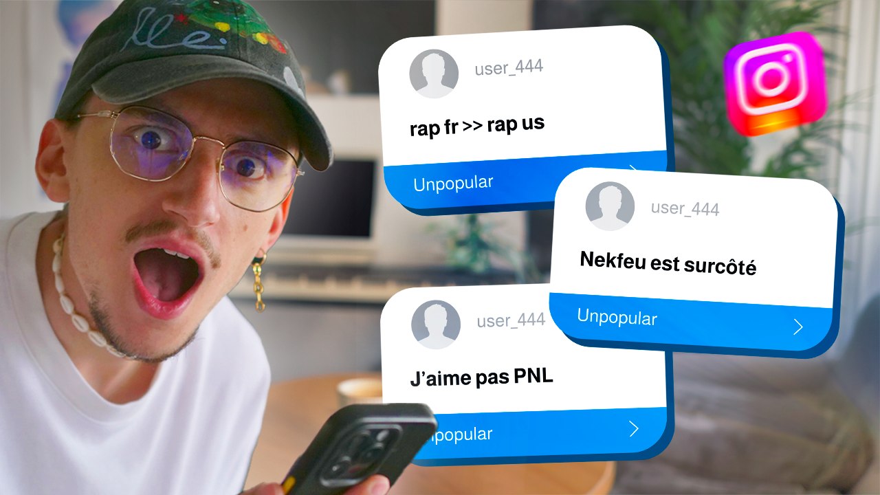 JE RÉAGIS À VOS PIRES UNPOPULAR OPINION SUR LE RAP - Monsieur Sable