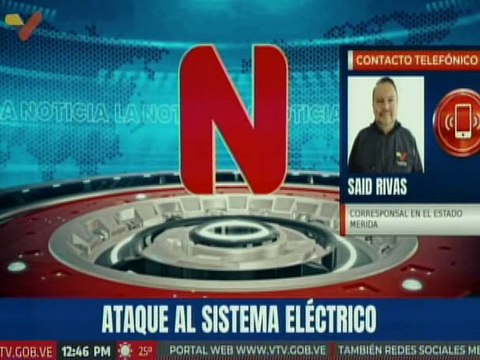 Trabajadores de Corpoelec en Mérida realizan restitución de 35 megavatios para la red hospitalaria