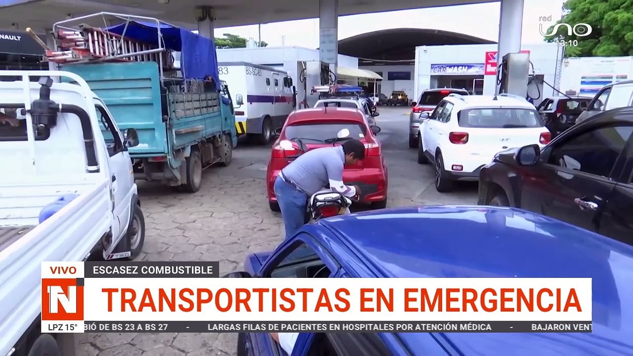 Transportistas: Escasez de combustible
