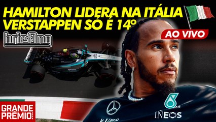 HAMILTON LIDERA, VERSTAPPEN 14º E ANTONELLI BATE: os treinos da F1 2024 em MONZA | Briefing