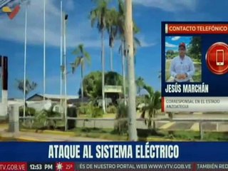 Tras el ataque al sistema eléctrico, población de Anzoátegui se encuentra en total normalidad