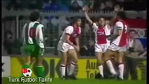 1985 1986 Bursaspor Ajax Kupa Galipleri Kupası Maçları