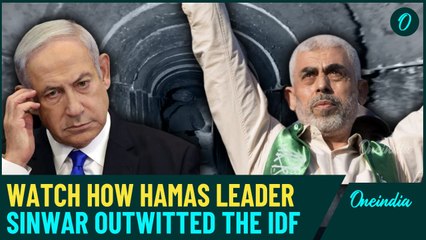 Hamas Leader Sinwar’s Daring Escape: Disguised as a Woman, Evading IDF in Plain Sight | Watch
