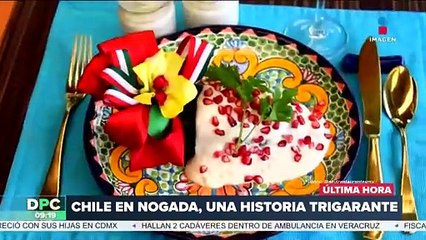 Chiles en nogada: ¿cuál es el origen de este platillo?