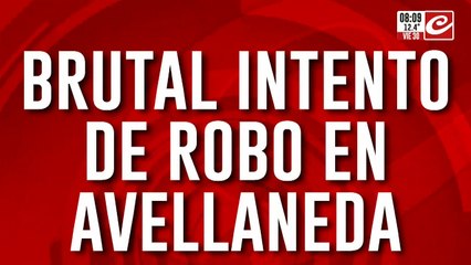 Brutal intento de robo en Avellaneda: vecinos denuncian zona liberada
