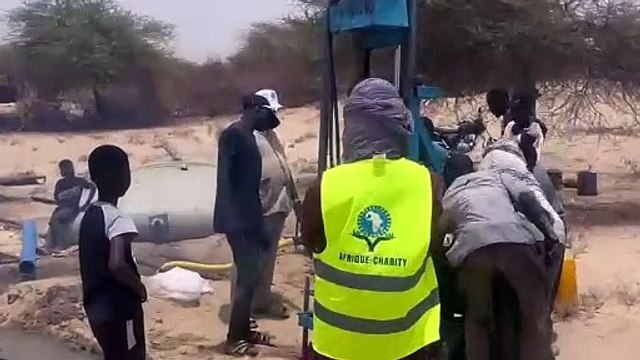 Début travaux 1 Forage : TILLIMAZE