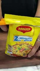 Spicy Garlic Maggi Cooking In She Cooks #shecooks #uniquevideoz