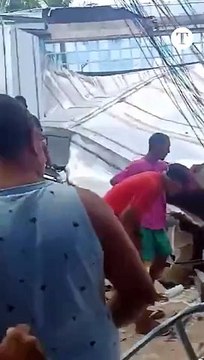 VÍDEO: Teto do Santuário do Morro da Conceição desaba e deixa mortos e feridos