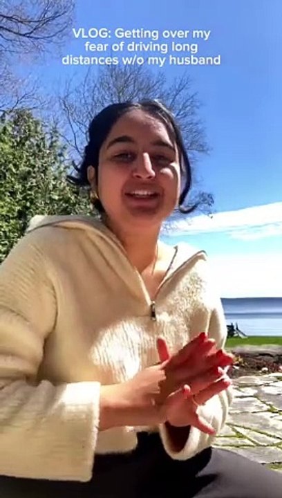 Getting over my fear of driving long distances without my husband